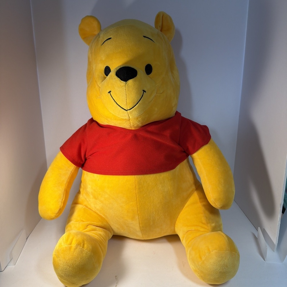 Disney LARGE WINNIE THE POOH BEAR 20" Plush STUFFED ANIMAL Toy